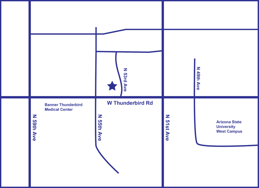 Map of Dr. Michael A. Castillo's Office Location