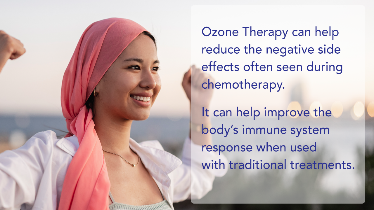 Ozone therapy can help fight cancer more effectively